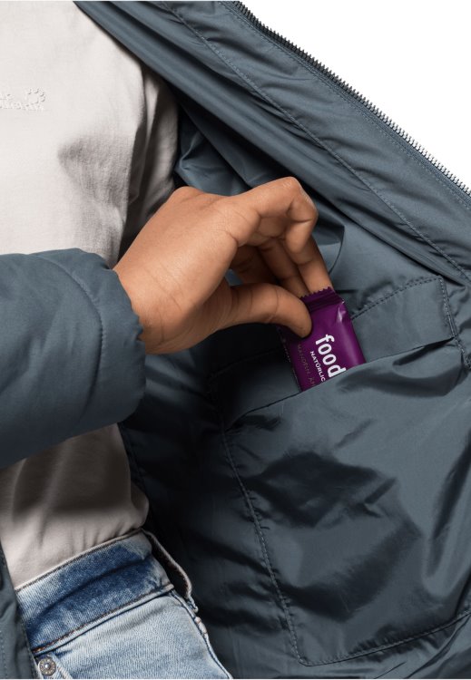 Brand Jack Wolfskin Slate Blue Kyoto Long Coat W Origins