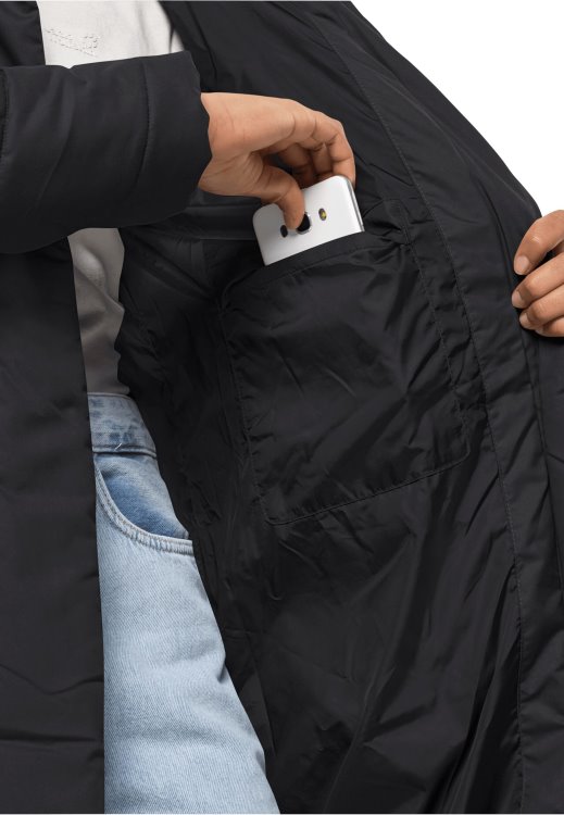 Brand Jack Wolfskin Black Kyoto Coat W