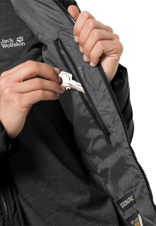 Brand Jack Wolfskin Selenium Coat Black Original
