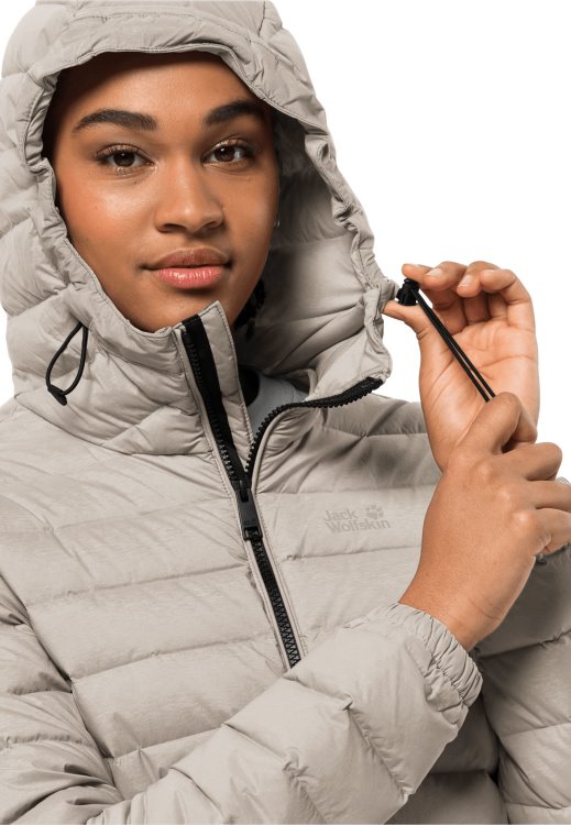Winter Pearl Collection Glowing Mountain Coat W Brand Jack Wolfskin