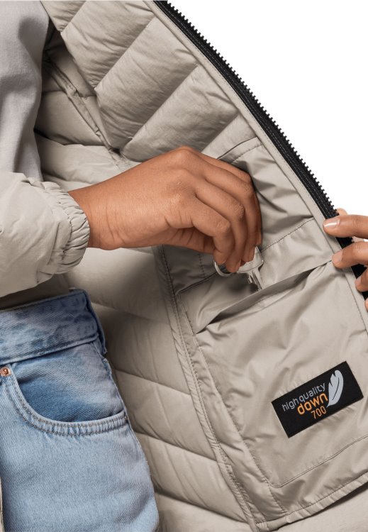 Winter Pearl Collection Glowing Mountain Coat W Brand Jack Wolfskin