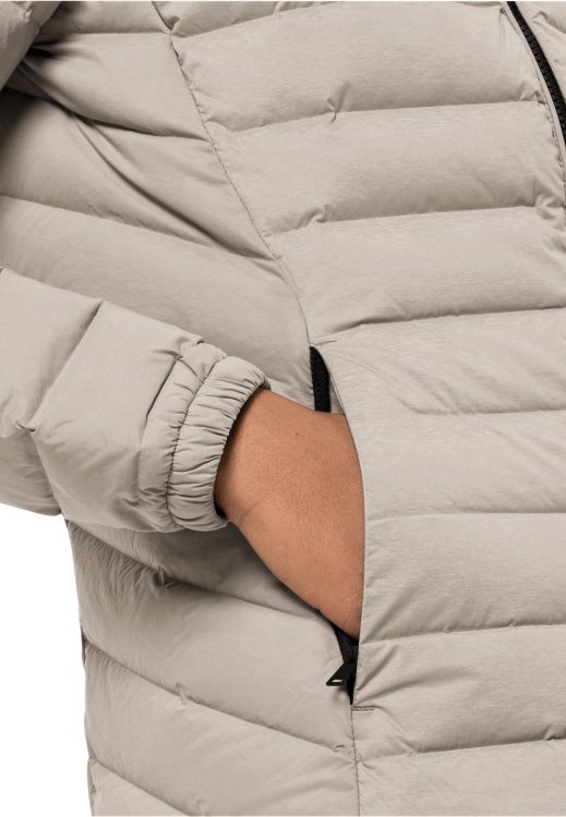 Winter Pearl Collection Glowing Mountain Coat W Brand Jack Wolfskin