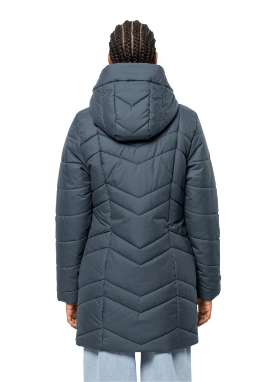Original Brand Jack Wolfskin Kyoto Coat W Slate Blue