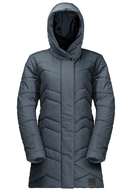 Original Brand Jack Wolfskin Kyoto Coat W Slate Blue