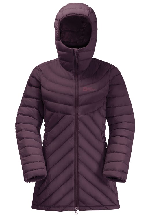 Athletic Down Coat W Origins Grapevine Brand Jack Wolfskin