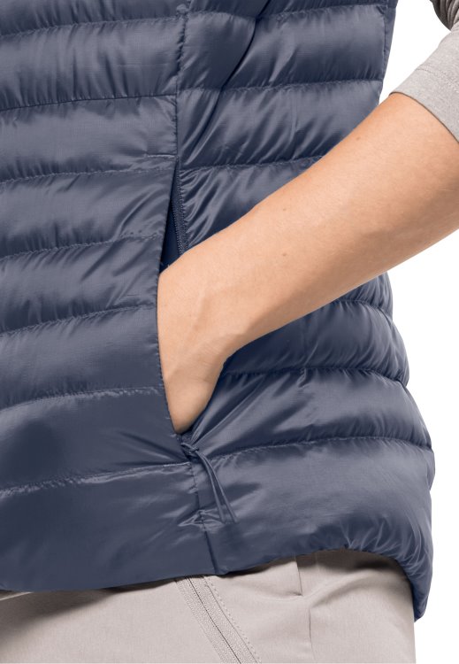 Pack & Go Down Vest W Brand Brand Jack Wolfskin Ombre Blue