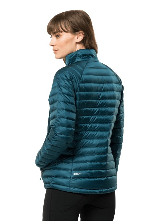 Passamani Down Jacket W Brands Blue Coral Brand Jack Wolfskin