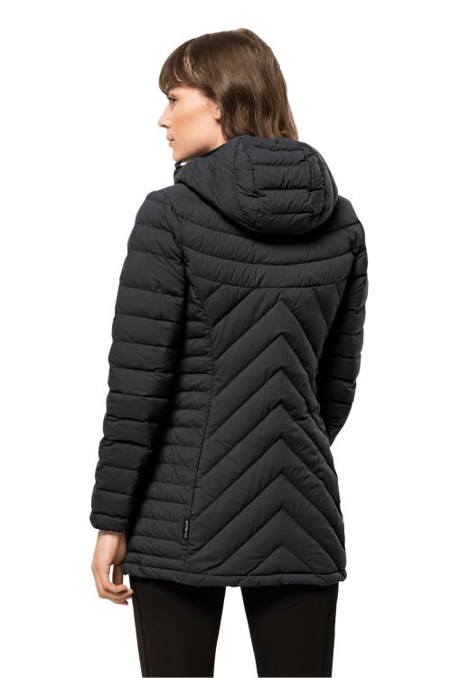 Black Brand Jack Wolfskin Athletic Down Coat W Origin