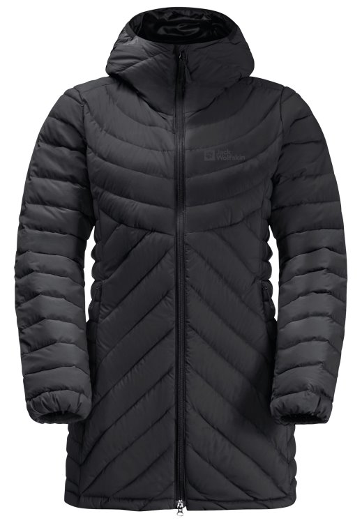Black Brand Jack Wolfskin Athletic Down Coat W Origin