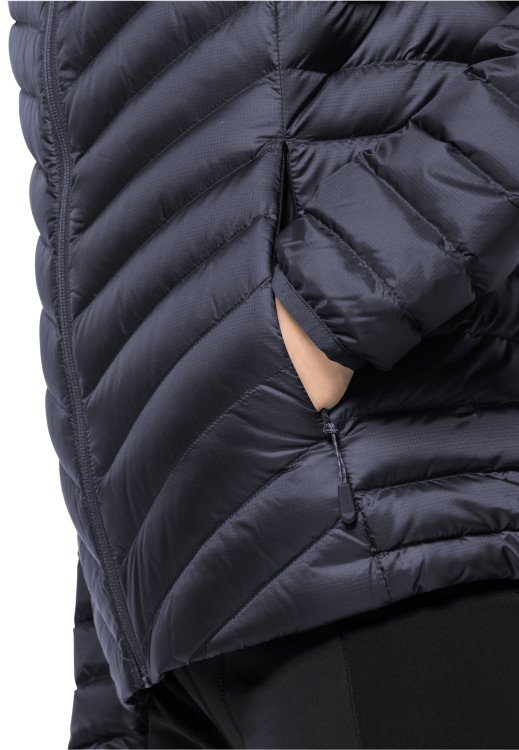 Graphite Brand Passamani Down Jacket W Brand Jack Wolfskin