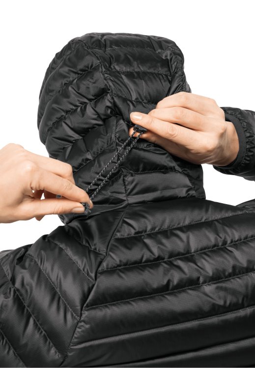 Passamani Down Hoody W Brand Jack Wolfskin Black Origin