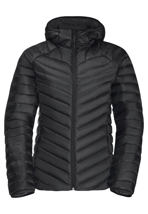 Passamani Down Hoody W Brand Jack Wolfskin Black Origin