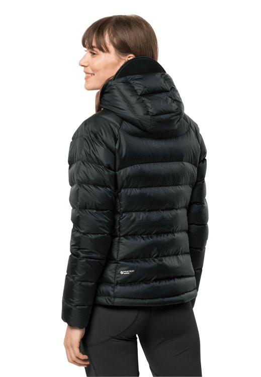 Brand Jack Wolfskin Collection Black Nebelhorn Down Hoody W