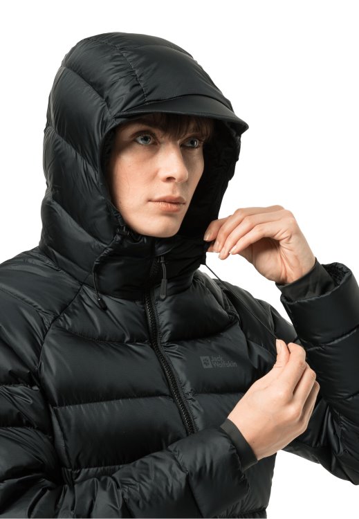 Brand Jack Wolfskin Collection Black Nebelhorn Down Hoody W