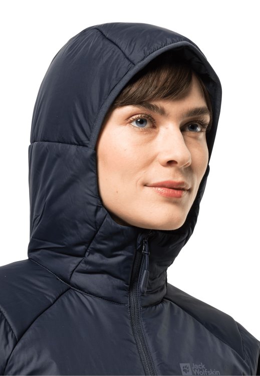 Night Blue Brand Jack Wolfskin Bergland Ins Hoody W Brand