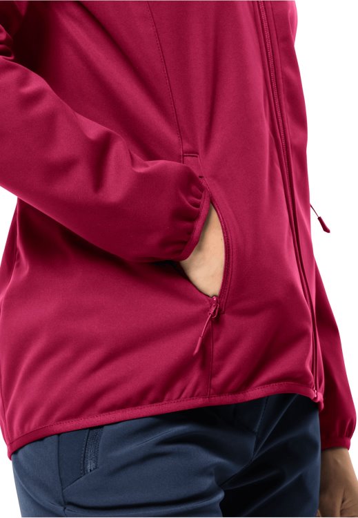 Windhain Hoody W Brand Jack Wolfskin Cranberry Best