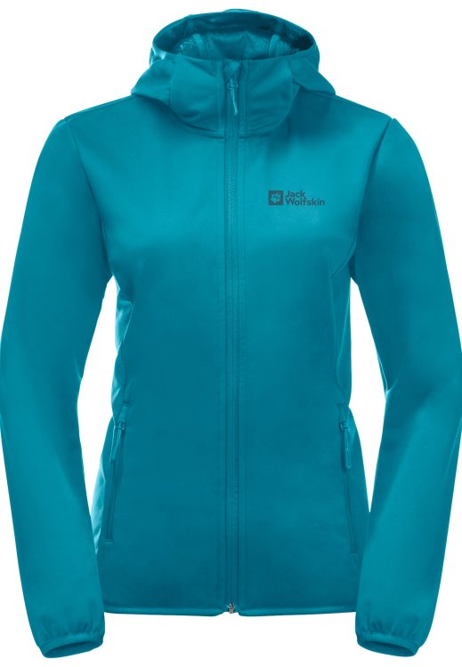Windhain Hoody W Brand Jack Wolfskin New Freshwater Blue