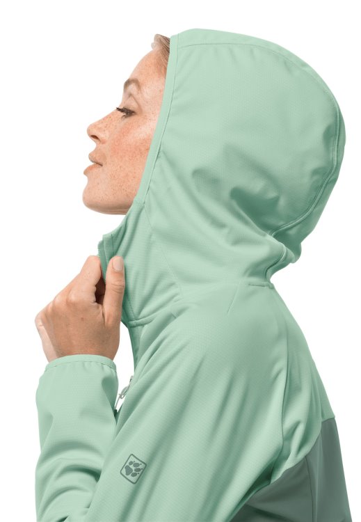 Brand Jack Wolfskin Hedge Green Origins Go Hike Softshell W
