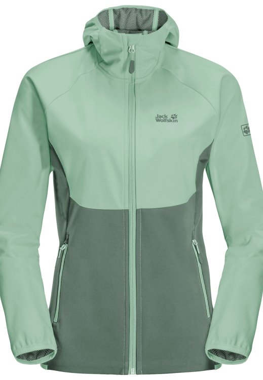 Brand Jack Wolfskin Hedge Green Origins Go Hike Softshell W