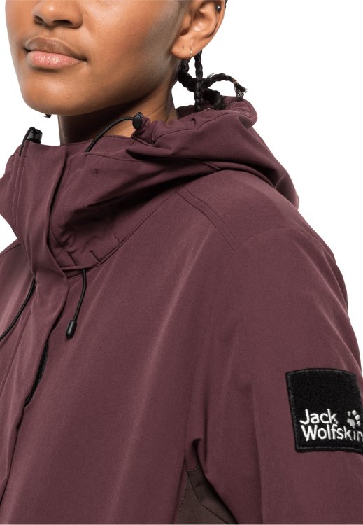 Brand Jack Wolfskin Bernauer Halfzip W Winter Grape Hot