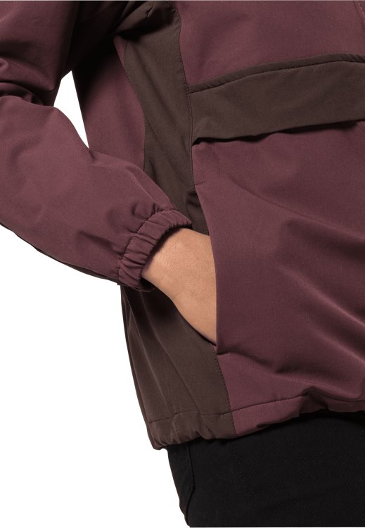 Brand Jack Wolfskin Bernauer Halfzip W Winter Grape Hot