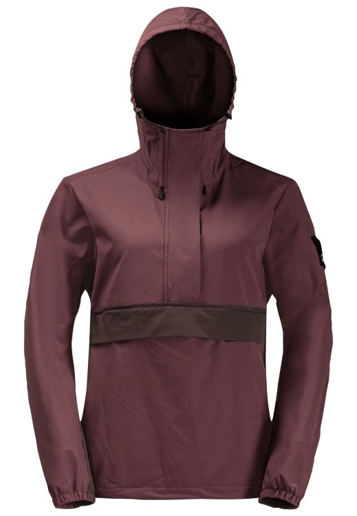 Brand Jack Wolfskin Bernauer Halfzip W Winter Grape Hot
