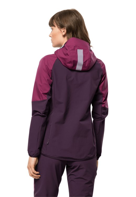 Brand Alpspitze Hoody W Brand Jack Wolfskin Wild Berry
