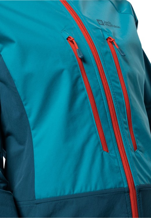 Best Freshwater Blue Brand Jack Wolfskin Alpspitze Hoody W