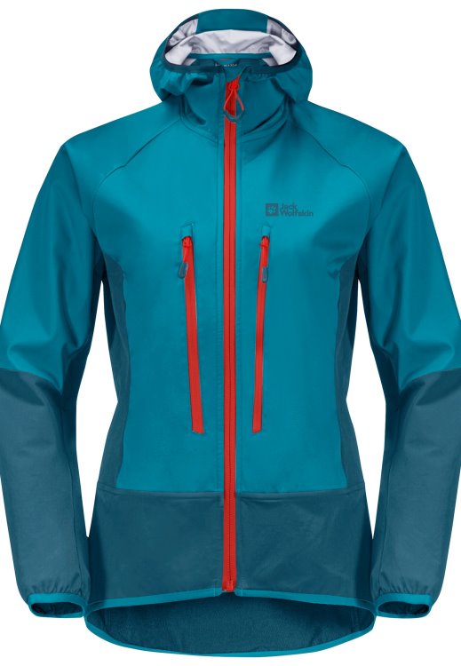 Best Freshwater Blue Brand Jack Wolfskin Alpspitze Hoody W