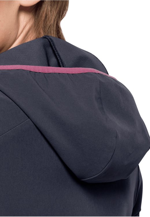 New Graphite Turbulence Jacket Women Brand Jack Wolfskin