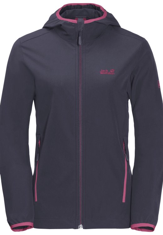 New Graphite Turbulence Jacket Women Brand Jack Wolfskin