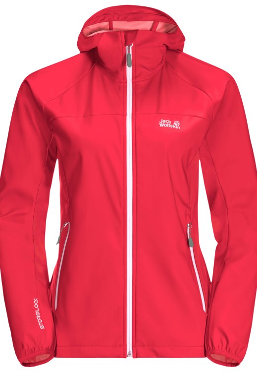 Tulip Red Eagle Peak II Softshell W Brand Jack Wolfskin