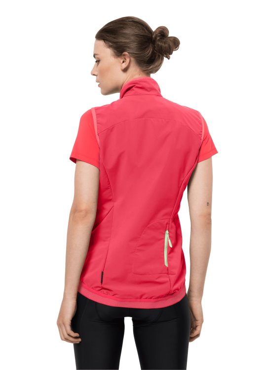 Tulip Red Tourer Softshell Vest W Brands Brand Jack Wolfskin