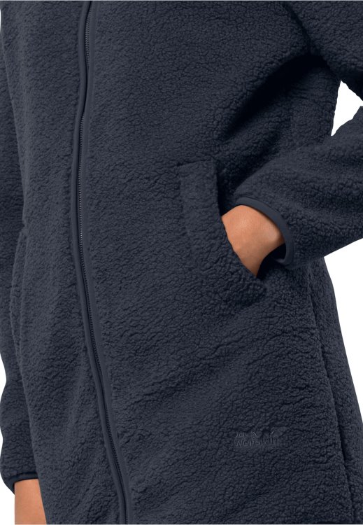 Brand Jack Wolfskin High Curl Coat W Night Blue Collection