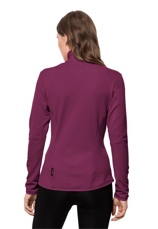 Collections Wild Berry Brand Jack Wolfskin Peak Grid Fleece W