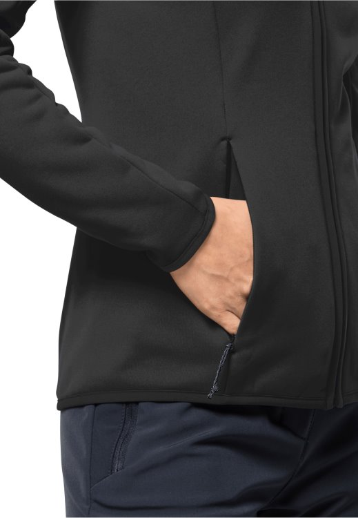 Baiselberg Hooded Fz W Brand Jack Wolfskin Black Origins