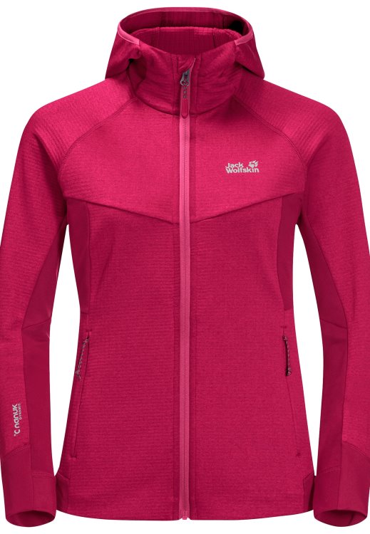 Cranberry Brand Jack Wolfskin Hydro Grid Fleece W
