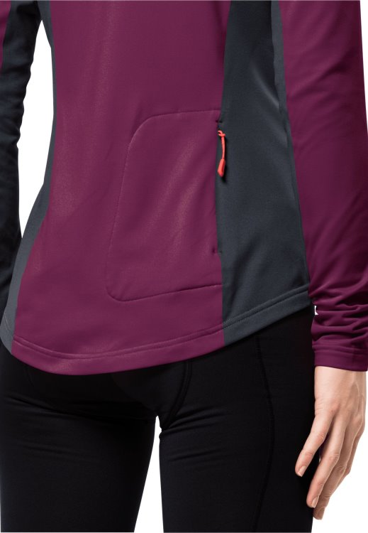 Wild Berry Hot Morobbia Fz W Brand Jack Wolfskin