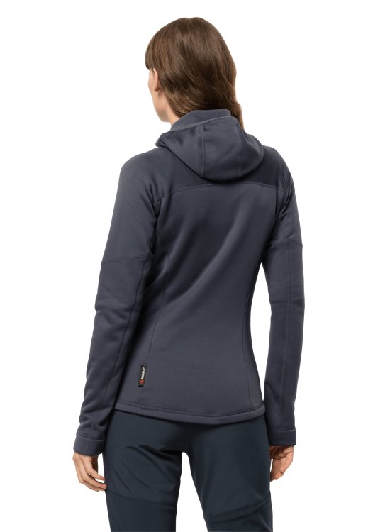 Graphite Hirschberg Hooded Fz W Collection Brand Jack Wolfskin