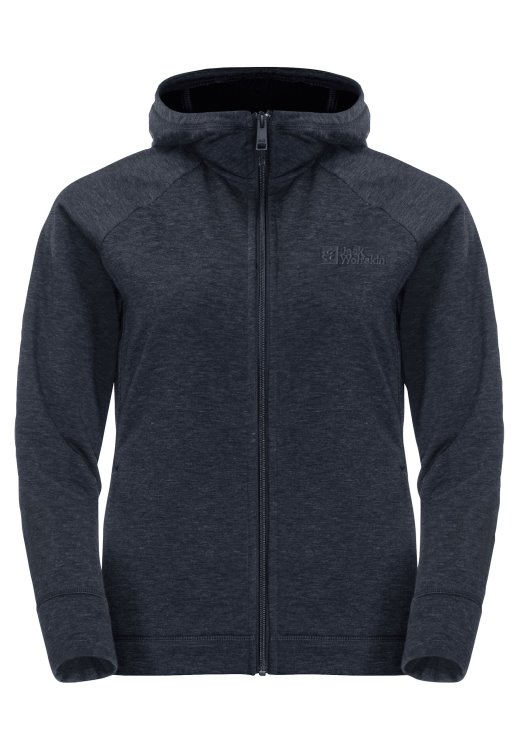 Original Night Blue Waldsee Hooded Jacket W Brand Jack Wolfskin
