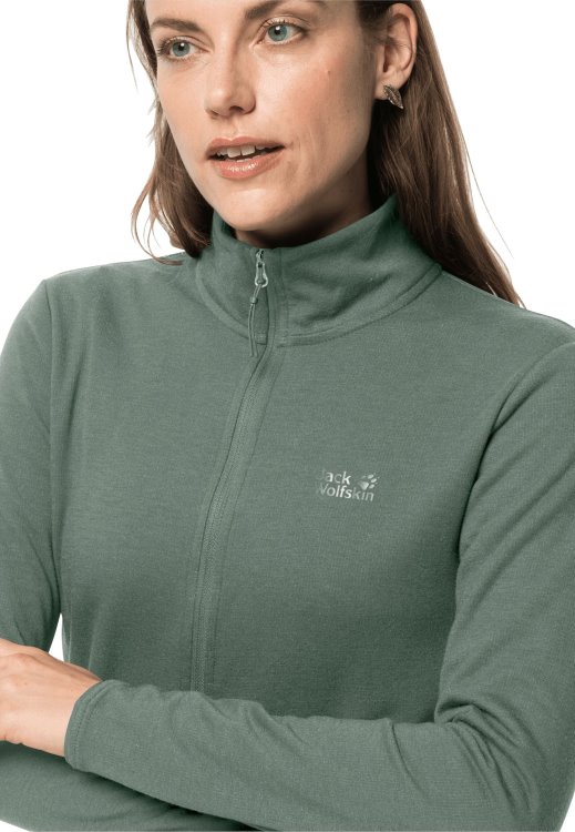Jwp Midlayer W Hedge Green Fashion Brand Jack Wolfskin