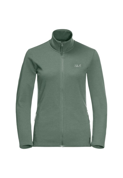Jwp Midlayer W Hedge Green Fashion Brand Jack Wolfskin