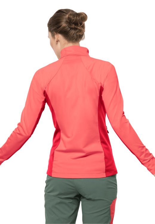 Milford Sky Fleece W Brand Jack Wolfskin Desert Rose New