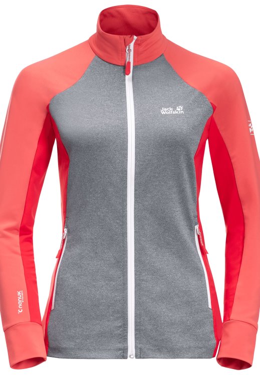 Milford Sky Fleece W Brand Jack Wolfskin Desert Rose New