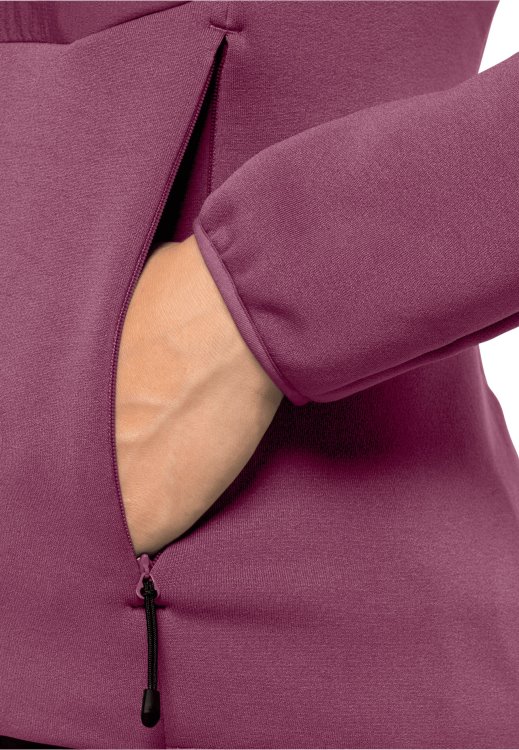Tasman Hybrid Fz W Brand Jack Wolfskin Fashion Violet Quartz