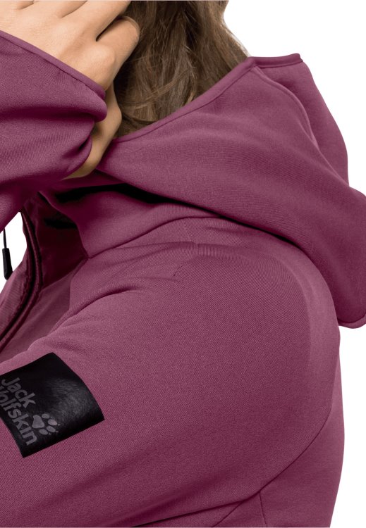 Tasman Hybrid Fz W Brand Jack Wolfskin Fashion Violet Quartz