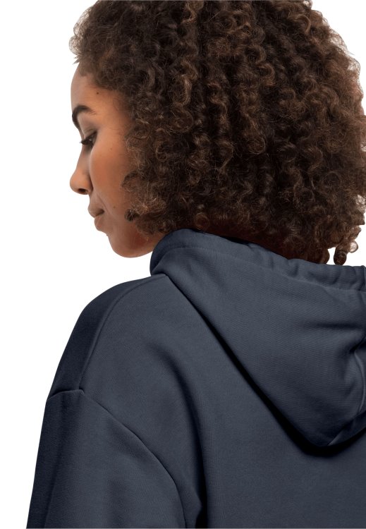 Essential Hoody W Brand Brand Jack Wolfskin Night Blue