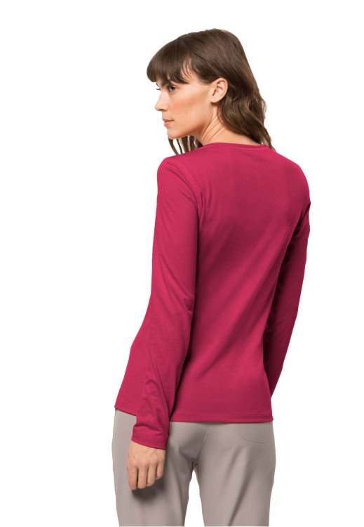 Collections Sky Thermal L/s W Cranberry Brand Jack Wolfskin