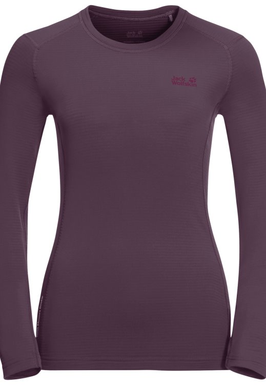 Infinite L/s W Brand Jack Wolfskin New Grapevine