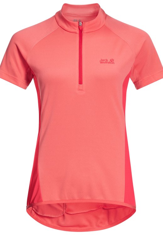 Brand Jack Wolfskin Tourer Halfzip T W Desert Rose Hot